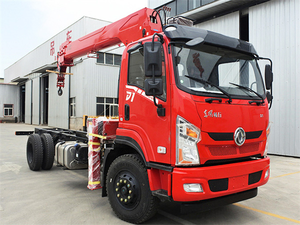 8t truck mounted crane
